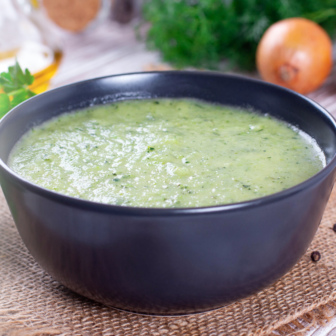 Broccolisoep met groene kruiden