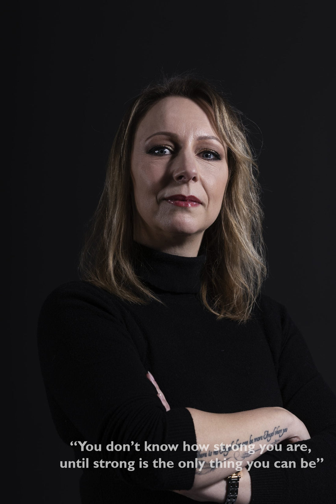 Je weet pas hoe sterk je bent, als sterk zijn je enige optie is